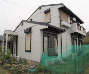 施工事例７３　姫路市　外壁塗装・屋根塗装・給湯器取替リフォーム