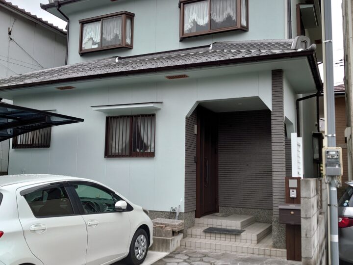 施工事例９１　姫路市大津区　外壁塗装・屋根他リフォーム