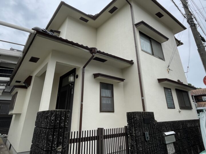 施工事例１０９　姫路市　外壁塗装工事・屋根塗装工事